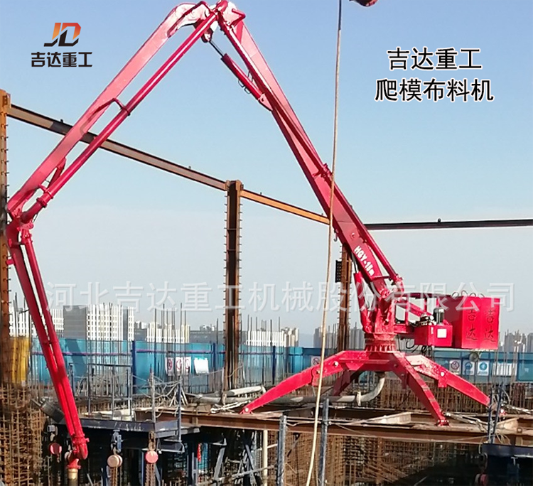 制梁場、爬模布料機06